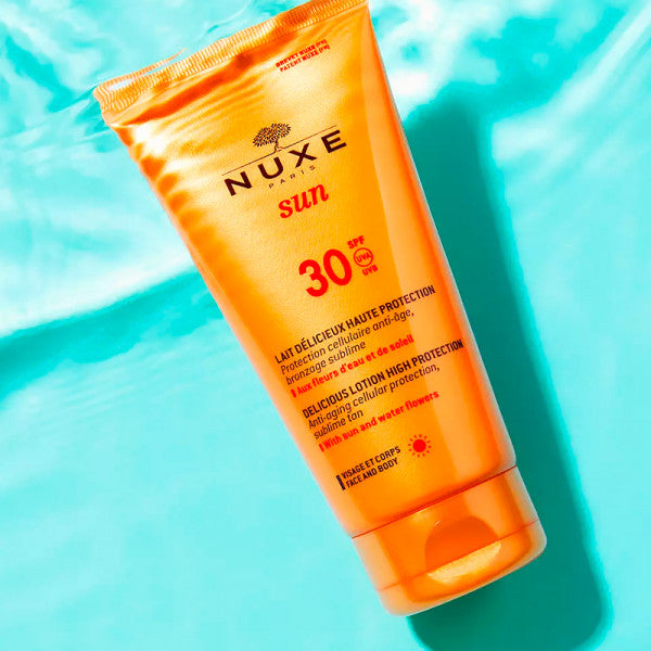 FLUX SOLAR MILK HIGH PROTECTION SPF30 FACE AND BODY, NUXE SUN