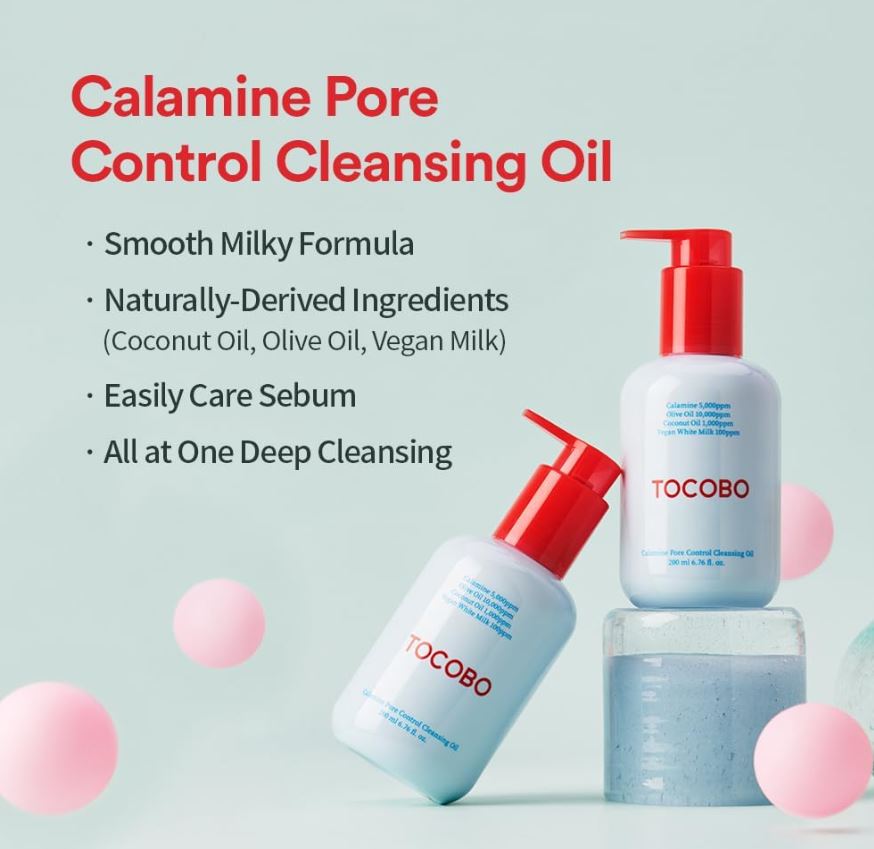 TOCOBO - Calamine Pore Control Cleansing Oil - 200ml