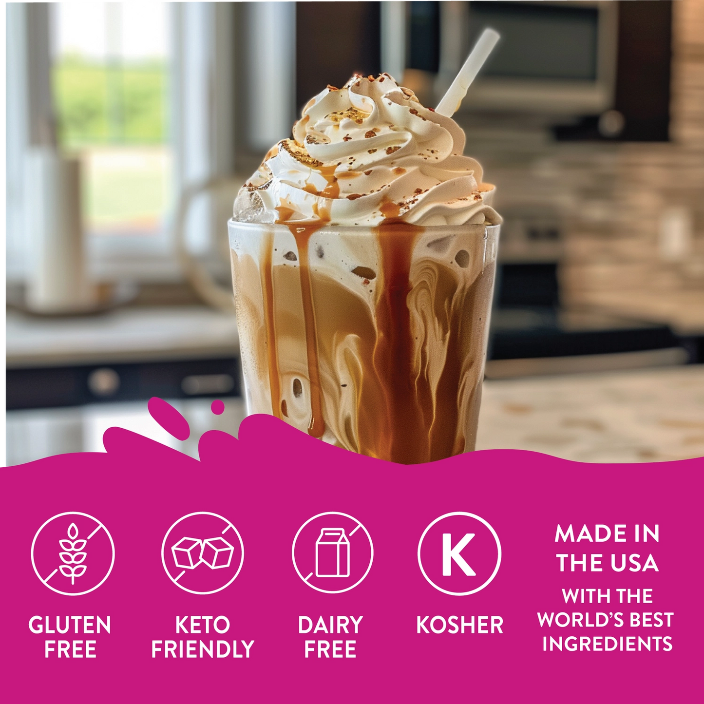 Jordan's Skinny Mixes - Sugar Free Salted Caramel Sauce