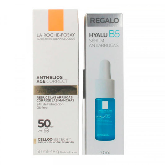 ANTHELIOS AGE CORRECT FPS50 + HYALU B5 SÉRUM