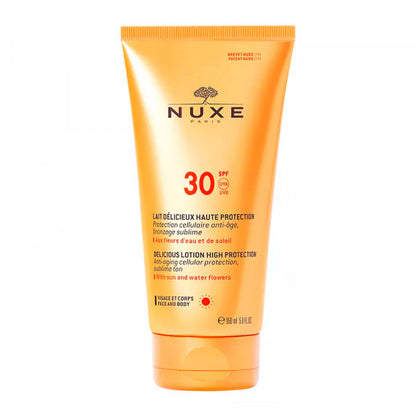 FLUX SOLAR MILK HIGH PROTECTION SPF30 FACE AND BODY, NUXE SUN