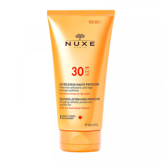 FLUX SOLAR MILK HIGH PROTECTION SPF30 FACE AND BODY, NUXE SUN